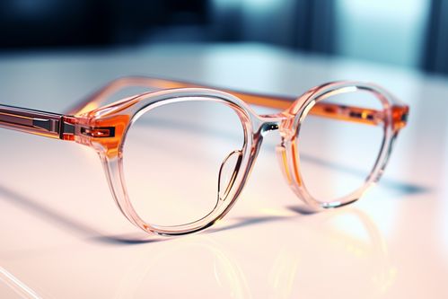 近视眼镜产品摄影图 摄影图