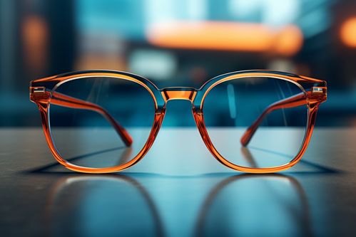 近视眼镜产品摄影图 摄影图