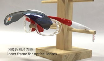 P1087运动太阳镜 偏光、可掀式设计与近视兼容性的完美融合